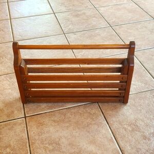 Wooden Newspaper & Mail Holder